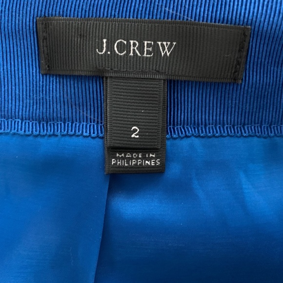 Cobalt blue JCrew tulip hem skirt - Picture 3 of 3